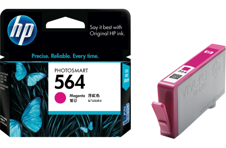Tinta Hp CB319WL (564) Magenta 300 Pag. Photosmart D5460 - Imagen 2