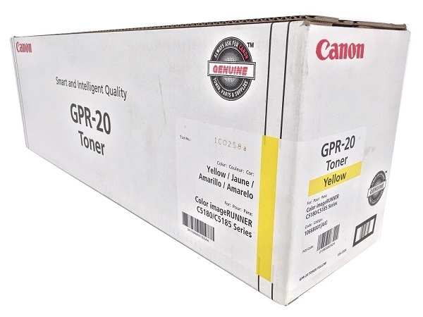 Toner Canon GPR-20 Yellow 36,000pag - Imagen 2