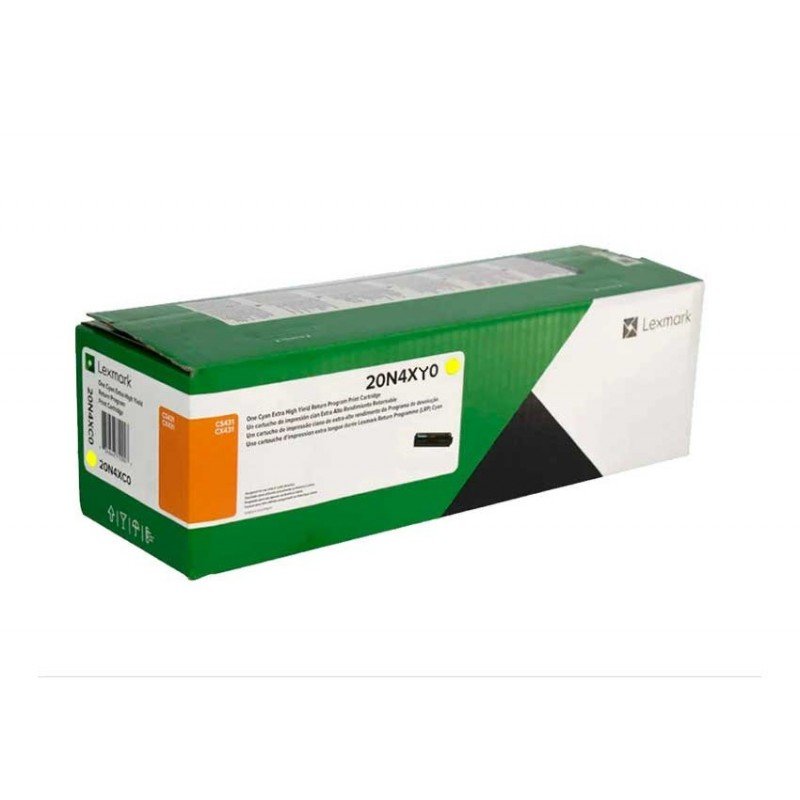 Toner Lexmark 20N4XY0, Yellow, 6.7K Pg, Cx431Adw 1-compudisa Toner Lexmark 20N4XY0, Yellow, 6.7K Pg, Cx431Adw