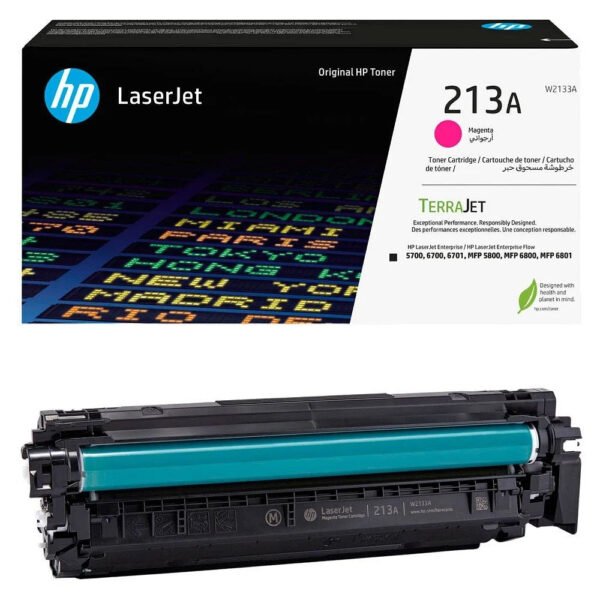 TONER HP W2133A (213A) LJ 5800 ENT. MAGENTA 3,000 PGS