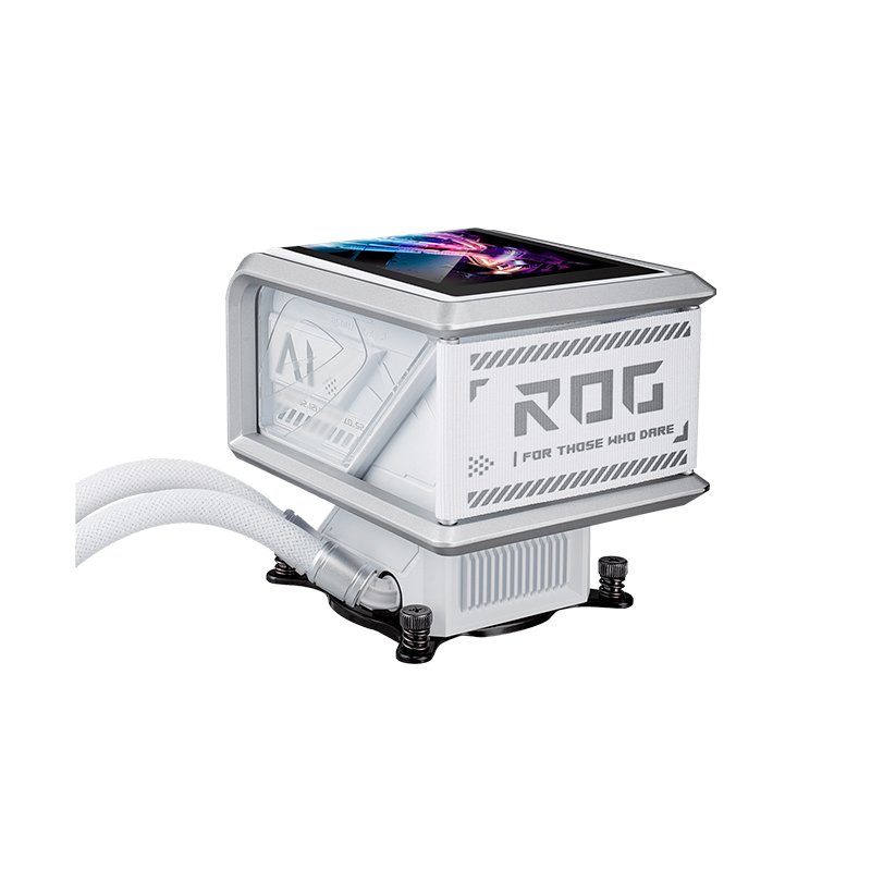 Refrigerador líquido para CPU ASUS ROG Ryuo IV SLC 360 ARGB White Edition 3-compudisa Refrigerador líquido para CPU ASUS ROG Ryuo IV SLC 360 ARGB White Edition - Imagen 3