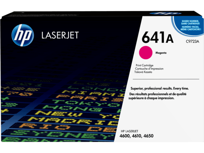 Cartucho de Tóner HP 641A Magenta LaserJet Original 1-compudisa Cartucho de Tóner HP 641A Magenta LaserJet Original