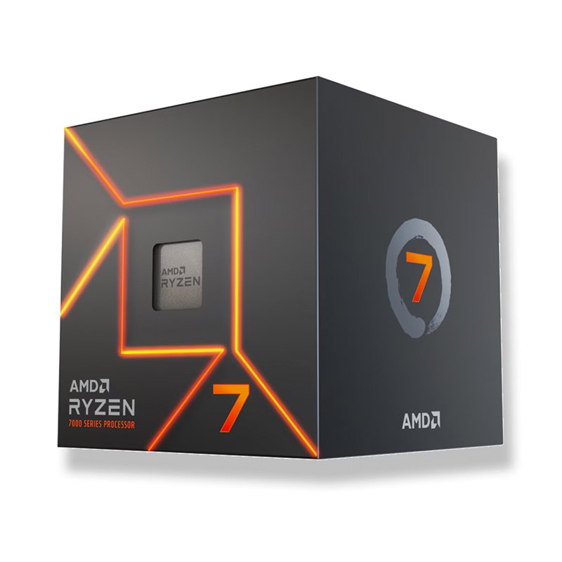 Procesador AMD Ryzen 7 7700 3.8 / 5.3GHz, 32MB L3, 8-Cores, AM5, 65W. 1-compudisa Procesador AMD Ryzen 7 7700 3.8 / 5.3GHz, 32MB L3, 8-Cores, AM5, 65W.