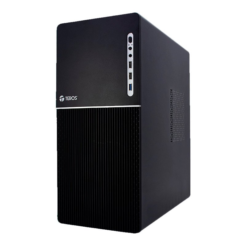 Case Teros TE-1037S, Factor de forma ATX, 250 W, USB 3.0 / 2.0, Audio, Negro. 3-compudisa Case Teros TE-1037S, Factor de forma ATX, 250 W, USB 3.0 / 2.0, Audio, Negro. - Imagen 3
