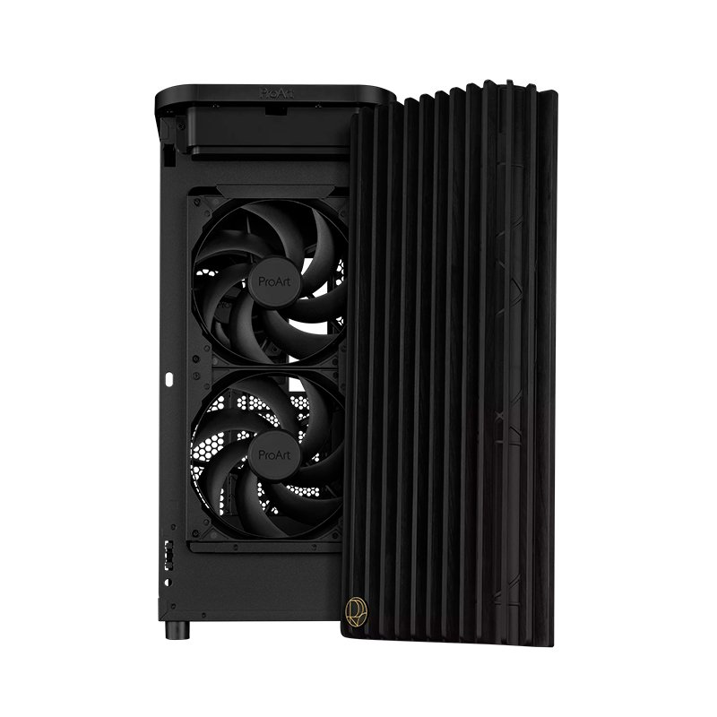Case ASUS ProArt PA401 Wood Edition - Tempered Glass Panel - Imagen 2