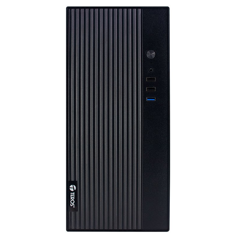Case TEROS TE-1035S, Mini Tower ATX, 250 W, USB 3.0 / 2.0, audio HD, negro 2-compudisa Case TEROS TE-1035S, Mini Tower ATX, 250 W, USB 3.0 / 2.0, audio HD, negro - Imagen 2