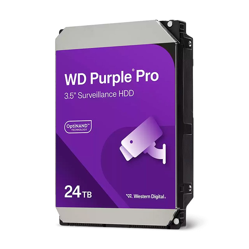 Disco duro Western Digital Purple Pro, WD241PURP, 24TB, SATA, 7200rpm, 3.5”, Cache 512MB. 1-compudisa Disco duro Western Digital Purple Pro, WD241PURP, 24TB, SATA, 7200rpm, 3.5”, Cache 512MB.