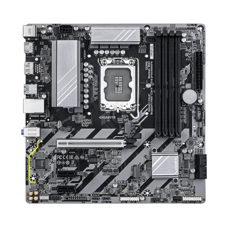 Motherboard GIGABYTE B860M D3HP, Chipset Intel B860, LGA 1851, HDMI, DP, mATX 1-compudisa Motherboard GIGABYTE B860M D3HP, Chipset Intel B860, LGA 1851, HDMI, DP, mATX