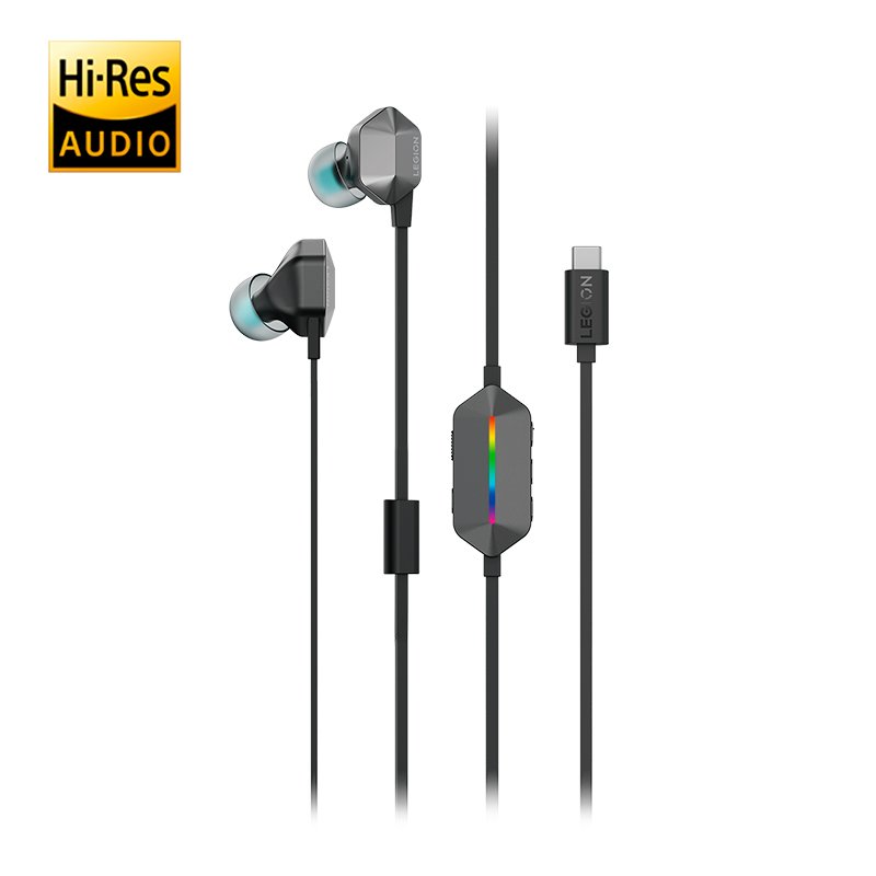 Auriculares intrauditivos (In-Ear) para juegos, Lenovo Legion E510 7.1 RGB 1-compudisa Auriculares intrauditivos (In-Ear) para juegos, Lenovo Legion E510 7.1 RGB