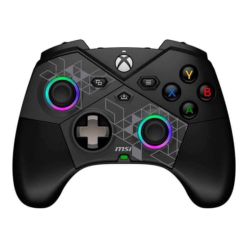 Gamepad MSI Force PRO Wireless (Inalambrico) 2.4GHz / Bluetooth / USB 2.0 (USB-C) 1-compudisa Gamepad MSI Force PRO Wireless (Inalambrico) 2.4GHz / Bluetooth / USB 2.0 (USB-C)
