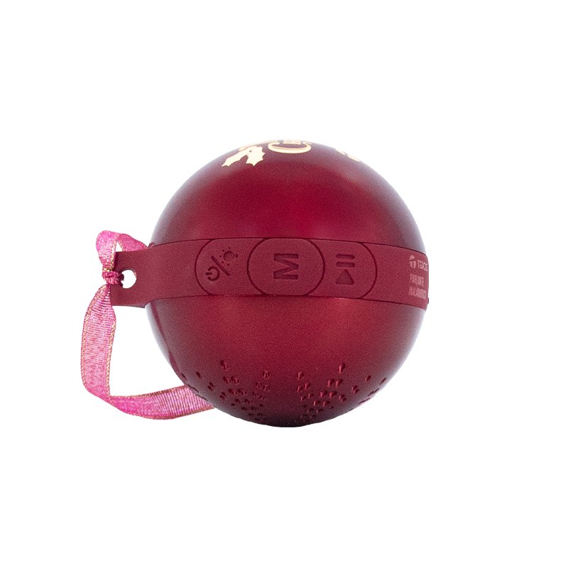 Parlante Inalámbrico Merry Christmas TEROS TE-6018R, Bluetooth 5.3, Tipo USB-C, Color Rojo 2-compudisa Parlante Inalámbrico Merry Christmas TEROS TE-6018R, Bluetooth 5.3, Tipo USB-C, Color Rojo - Imagen 2