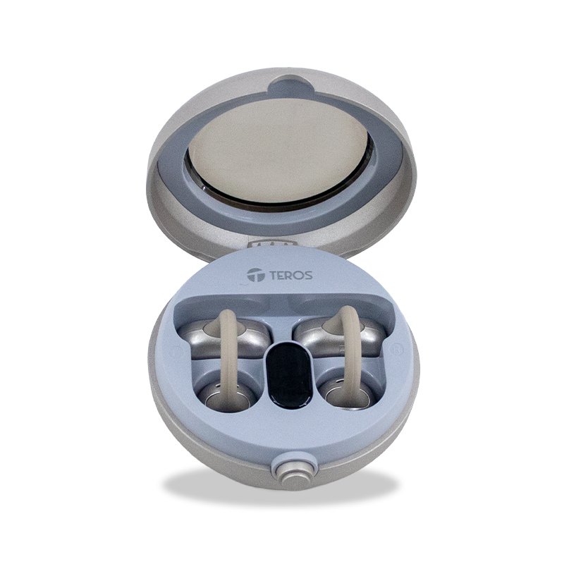 Audífonos Inalámbricos TEROS TE80712NE, Bluetooth, Carga Tipo C, Natural Titanium 2-compudisa Audífonos Inalámbricos TEROS TE80712NE, Bluetooth, Carga Tipo C, Natural Titanium - Imagen 2