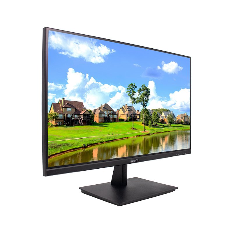 Monitor Plano TEROS TE-2420CS, 24” WUXGA IPS, 100Hz, 5ms, HDMI, VGA, Negro 3-compudisa Monitor Plano TEROS TE-2420CS, 24” WUXGA IPS, 100Hz, 5ms, HDMI, VGA, Negro - Imagen 3