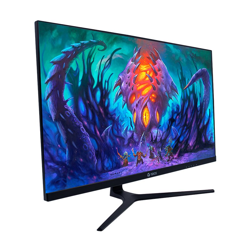 Monitor Plano Gaming TEROS TE-2769G, 27” QHD IPS, 180 Hz, 1ms, HDMI, DP, Audio 2-compudisa Monitor Plano Gaming TEROS TE-2769G, 27” QHD IPS, 180 Hz, 1ms, HDMI, DP, Audio - Imagen 2