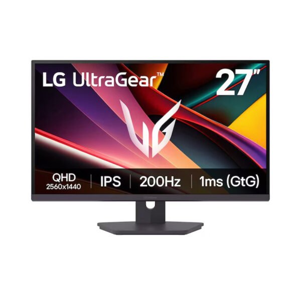 Monitor Gaming LG UltraGear G6, 27 QHD/IPS/200Hz/1ms (GtG)/HDMI x2/DP/Headphone-out