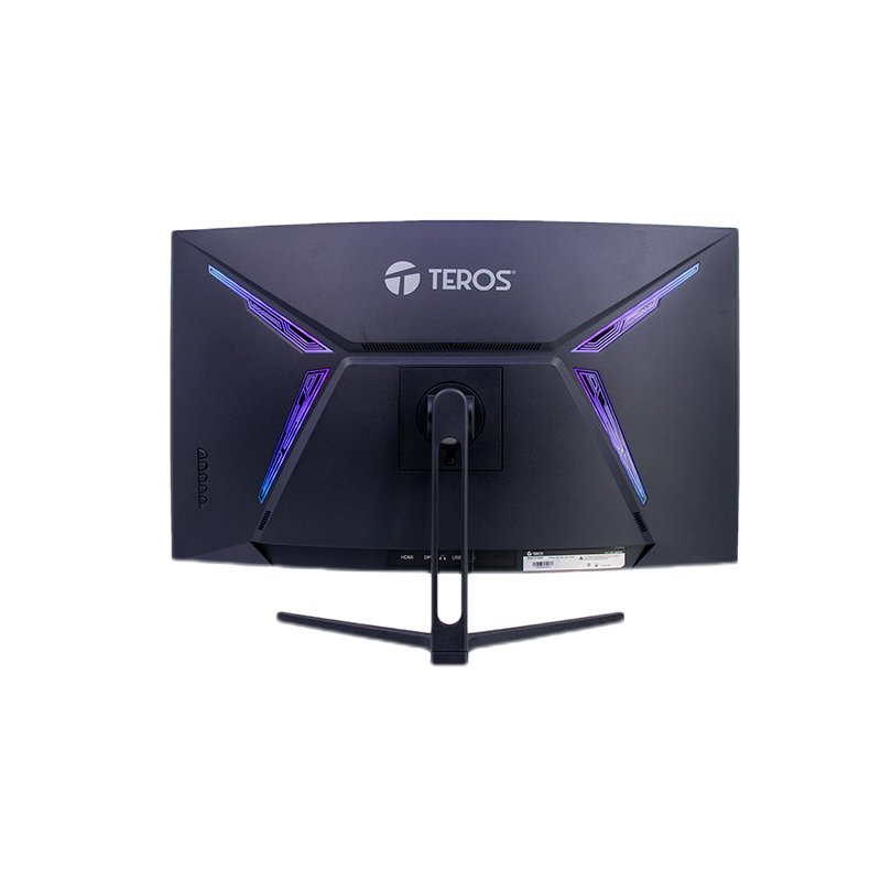 Monitor curvo TEROS TE-3253S , 31.5” QHD VA, 75Hz, 1ms, HDMI, DP, Audio Out 2-compudisa Monitor curvo TEROS TE-3253S , 31.5” QHD VA, 75Hz, 1ms, HDMI, DP, Audio Out - Imagen 2