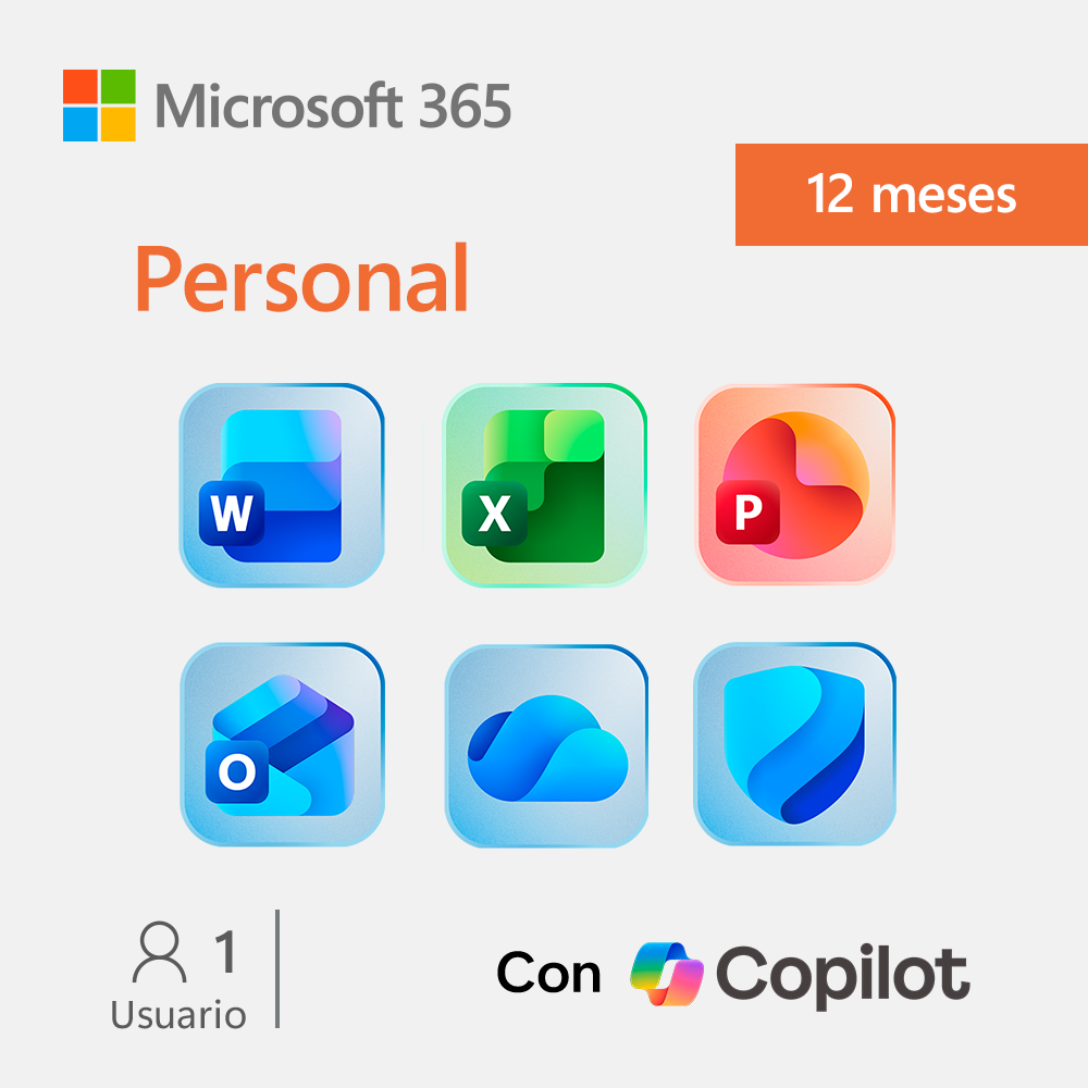 Licenciamiento Virtual (ESD) Microsoft 365 Personal (Licencia de 12 meses / 1 usuario) 2-compudisa Licenciamiento Virtual (ESD) Microsoft 365 Personal (Licencia de 12 meses / 1 usuario) - Imagen 2