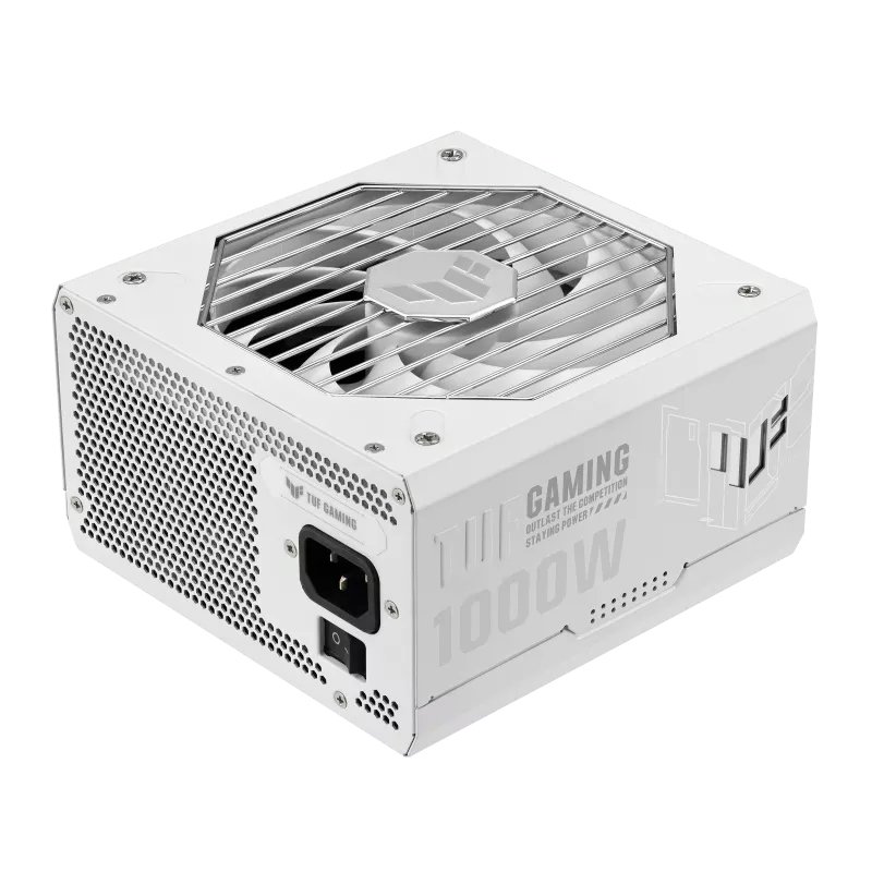 Fuente de alimentación TUF Gaming 1000W Gold White Edition, 80 PLUS Gold, Formato ATX. 1-compudisa Fuente de alimentación TUF Gaming 1000W Gold White Edition, 80 PLUS Gold, Formato ATX.