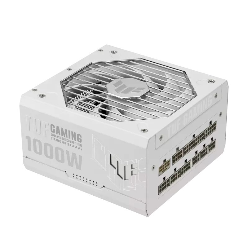 Fuente de alimentación TUF Gaming 1000W Gold White Edition, 80 PLUS Gold, Formato ATX. 3-compudisa Fuente de alimentación TUF Gaming 1000W Gold White Edition, 80 PLUS Gold, Formato ATX. - Imagen 3