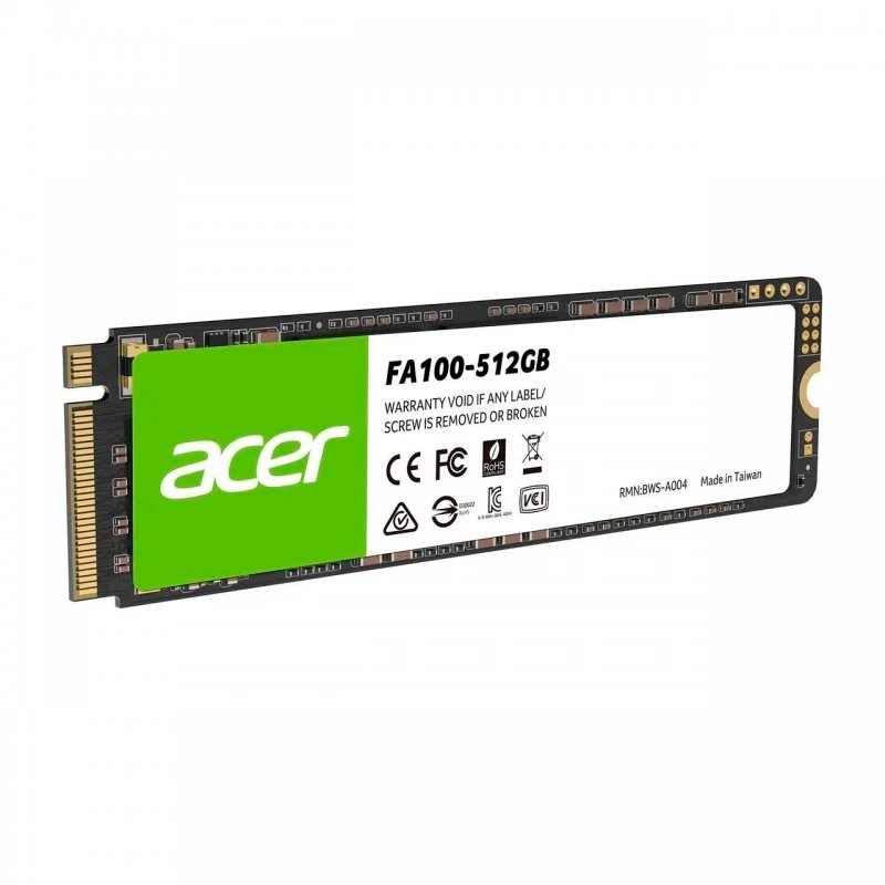 Unidad en Estado Solido (SSD) Acer FA100 M.2 PCIe NVMe 1-compudisa Unidad en Estado Solido (SSD) Acer FA100 M.2 PCIe NVMe