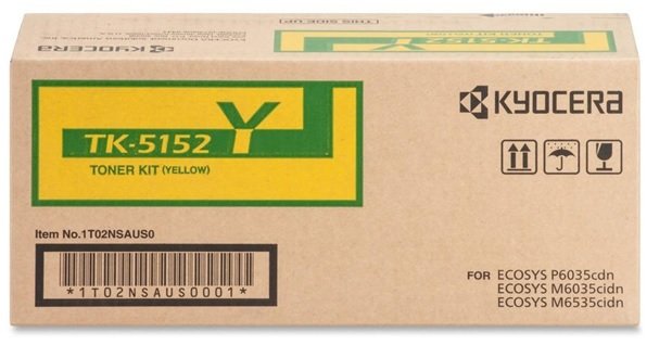 Kyocera TK-5152Y / Toner Amarillo 10k 1-compudisa Kyocera TK-5152Y / Toner Amarillo 10k