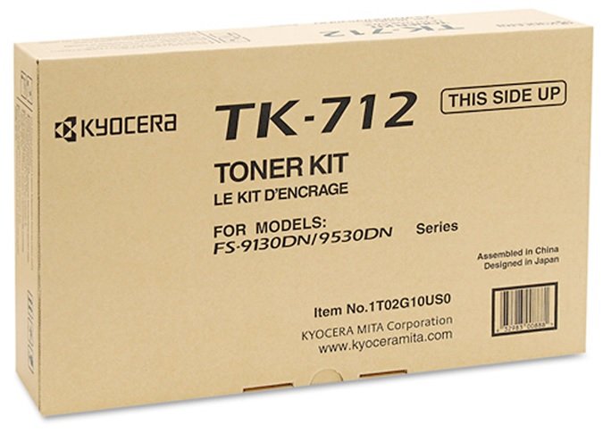 Kyocera TK-712 / Toner Negro 40k 1-compudisa Kyocera TK-712 / Toner Negro 40k