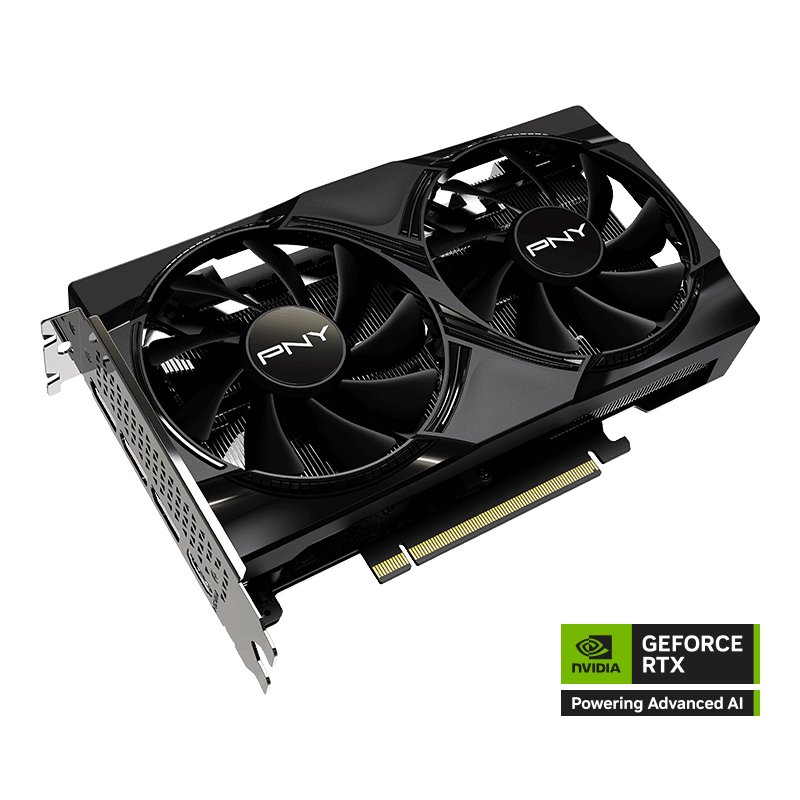 Tarjeta de video PNY GeForce RTX 5050 Dual Fan Graphics Card, 8GB GDDR6, PCIe Gen 5 2-compudisa Tarjeta de video PNY GeForce RTX 5050 Dual Fan Graphics Card, 8GB GDDR6, PCIe Gen 5 - Imagen 2