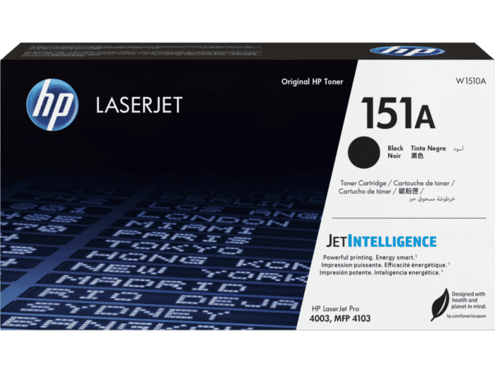 Cartucho de tóner HP LaserJet 151A, negro 1-compudisa Cartucho de tóner HP LaserJet 151A, negro