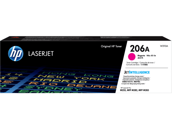 Cartucho de tóner original HP LaserJet 206A magenta 1-compudisa Cartucho de tóner original HP LaserJet 206A magenta