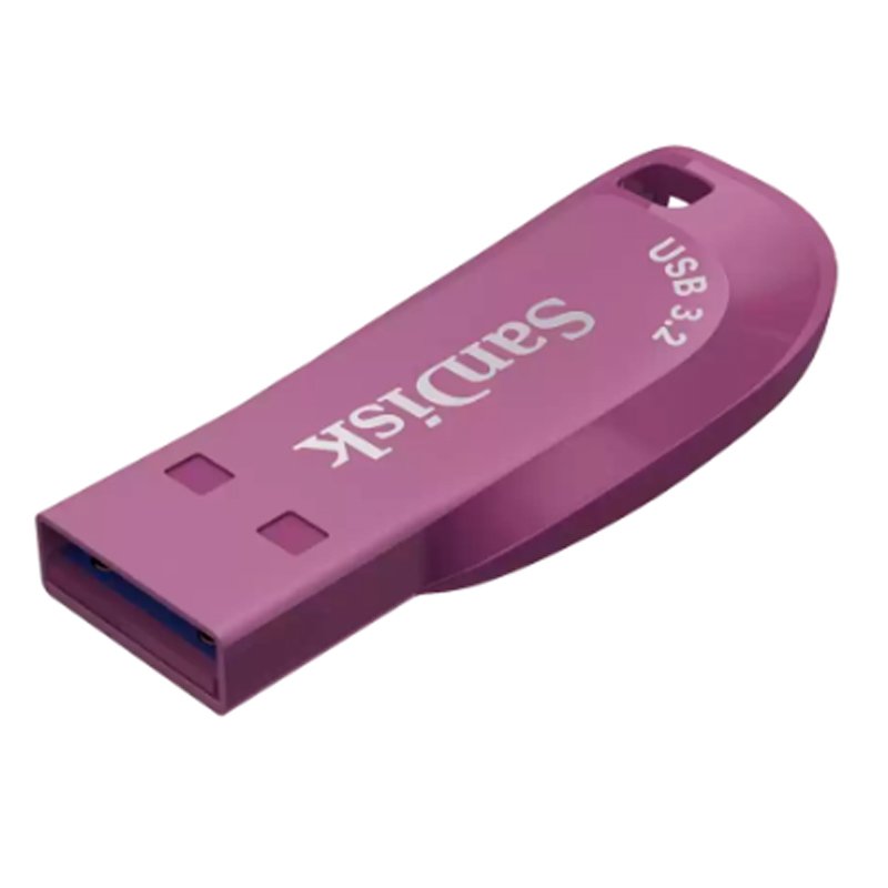 Memoria Flash USB SanDisk Ultra Shift, 32GB, USB 3.2 Gen 1, Color Lila 2-compudisa Memoria Flash USB SanDisk Ultra Shift, 32GB, USB 3.2 Gen 1, Color Lila - Imagen 2