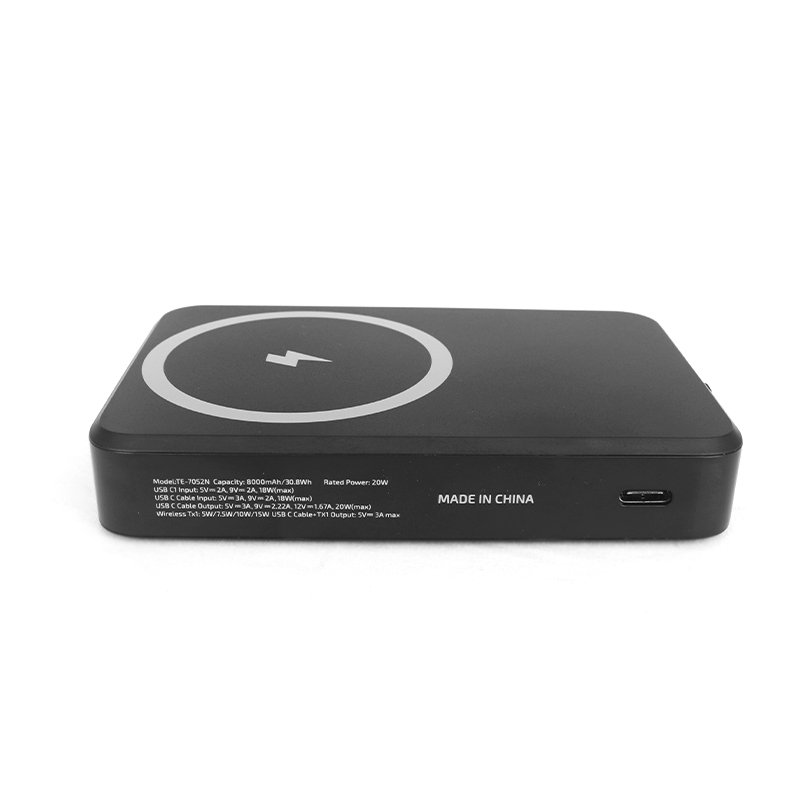 Batería externa / Powerbank Teros TE-7052N, 8000 mAh, PD 20W, magnético 2-compudisa Batería externa / Powerbank Teros TE-7052N, 8000 mAh, PD 20W, magnético - Imagen 2