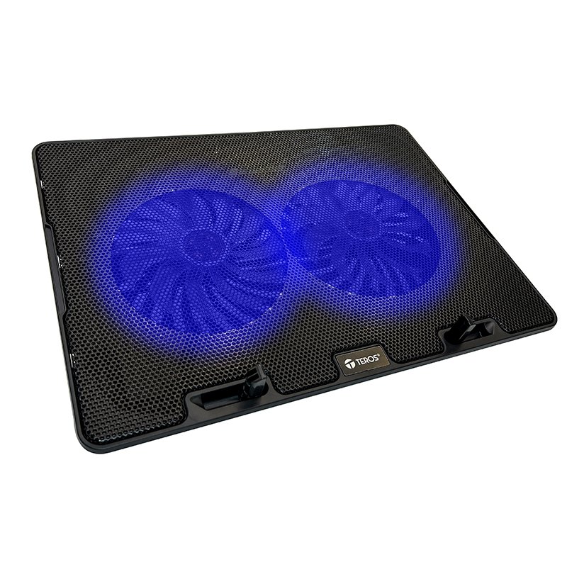 Cooler TEROS TE-7020N, compatible con notebooks de hasta 15.6”, 2 fan de 12cm 1-compudisa Cooler TEROS TE-7020N, compatible con notebooks de hasta 15.6”, 2 fan de 12cm