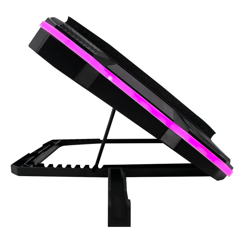 Cooler TEROS TE-7133N RGB, compatible con notebooks de 14” hasta 19” 3-compudisa Cooler TEROS TE-7133N RGB, compatible con notebooks de 14” hasta 19” - Imagen 3