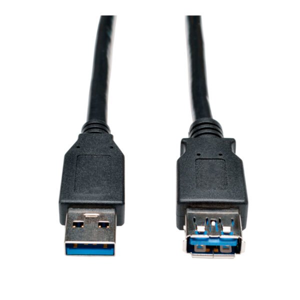 Cable de Extensión USB 3.0 SuperSpeed – USB-A a USB-A, M/H, Negro, 91 cm [3 pies]