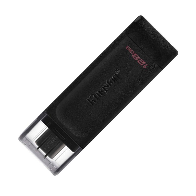 Memoria Flash USB Kingston DataTraveler 70, 128GB, USB-C 3.2 Gen1 presentación en colgador 1-compudisa Memoria Flash USB Kingston DataTraveler 70, 128GB, USB-C 3.2 Gen1 presentación en colgador