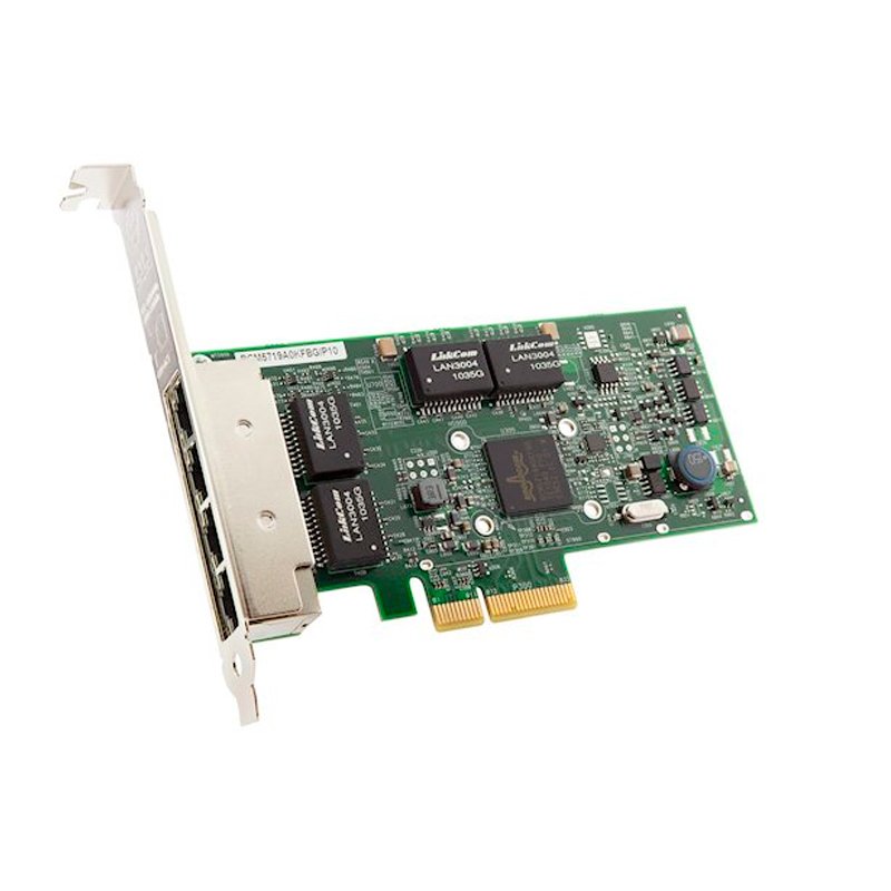 Tarjeta de red Lenovo ThinkSystem Broadcom 5719, 1GbE (RJ-45), 4-Puertos PCIe Ethernet 1-compudisa Tarjeta de red Lenovo ThinkSystem Broadcom 5719, 1GbE (RJ-45), 4-Puertos PCIe Ethernet