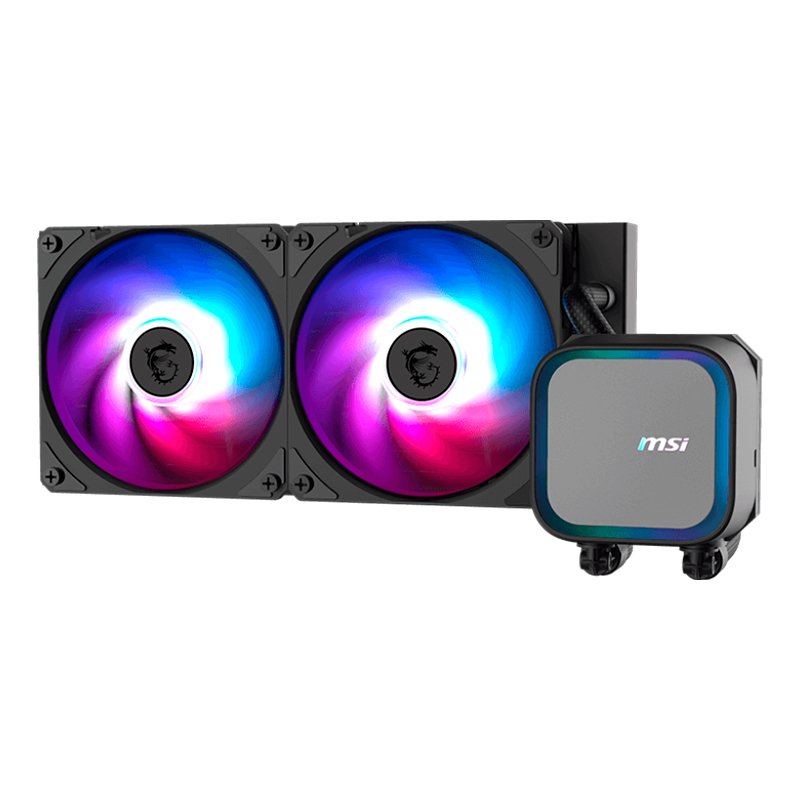 Refrigeracion líquida MSI MAG CORELIQUID A13 240 / BLACK / Cantidad de ventiladores: 2 1-compudisa Refrigeracion líquida MSI MAG CORELIQUID A13 240 / BLACK / Cantidad de ventiladores: 2
