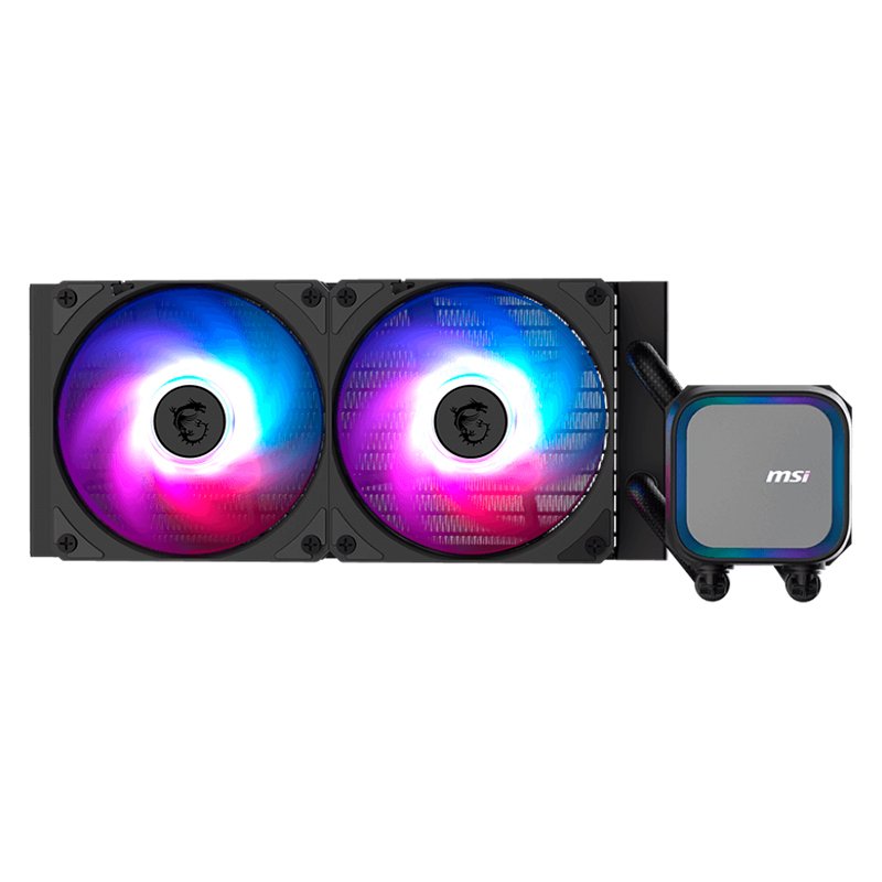 Refrigeracion líquida MSI MAG CORELIQUID A13 240 / BLACK / Cantidad de ventiladores: 2 2-compudisa Refrigeracion líquida MSI MAG CORELIQUID A13 240 / BLACK / Cantidad de ventiladores: 2 - Imagen 2