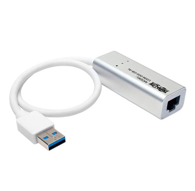 Adaptador de red Tripp-Lite U336-000-GB-AL, USB 3.0 SuperSpeed a Gigabit Ethernet 1-compudisa Adaptador de red Tripp-Lite U336-000-GB-AL, USB 3.0 SuperSpeed a Gigabit Ethernet