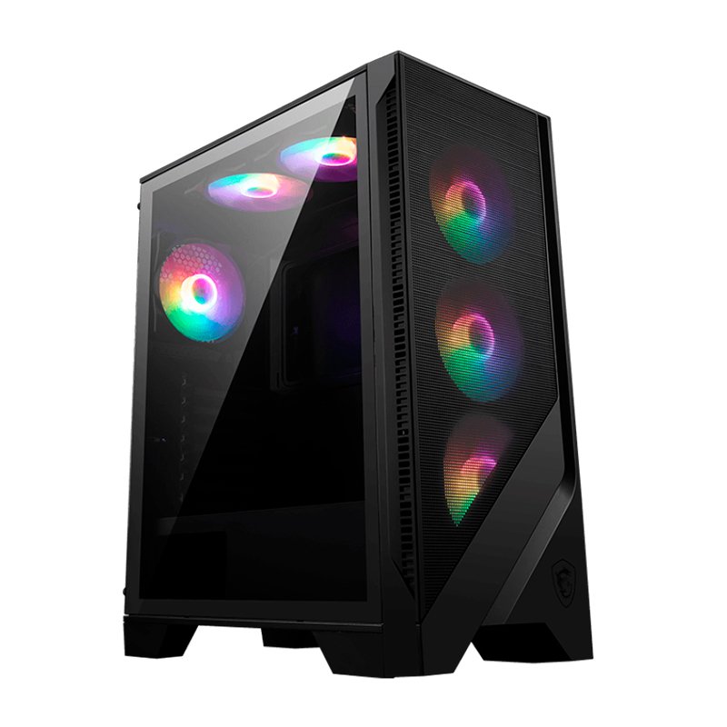 Case con Fuente de 650W MSI MAG FORGE 120A AIRFLOW, Mid Tower 1-compudisa Case con Fuente de 650W MSI MAG FORGE 120A AIRFLOW, Mid Tower