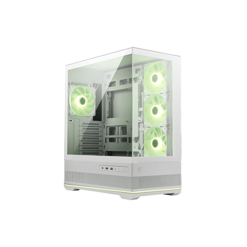 Case MSI MAG PANO 110R PZ WHITE, mini-ITX, Micro-ATX, ATX, Mid Tower 1-compudisa Case MSI MAG PANO 110R PZ WHITE, mini-ITX, Micro-ATX, ATX, Mid Tower