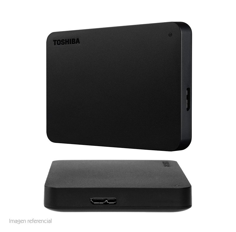 Disco duro externo Toshiba Canvio Basic, 2TB, USB 3.0, 2.5”, Negro. 1-compudisa Disco duro externo Toshiba Canvio Basic, 2TB, USB 3.0, 2.5”, Negro.