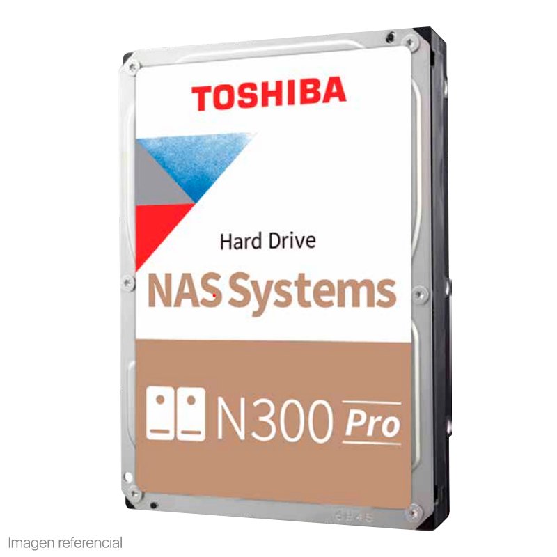 Disco duro Toshiba N300 PRO, 16TB NAS, SATA 6.0Gb/s, 7200rpm, 512MB Cache, 3.5”. 1-compudisa Disco duro Toshiba N300 PRO, 16TB NAS, SATA 6.0Gb/s, 7200rpm, 512MB Cache, 3.5”.