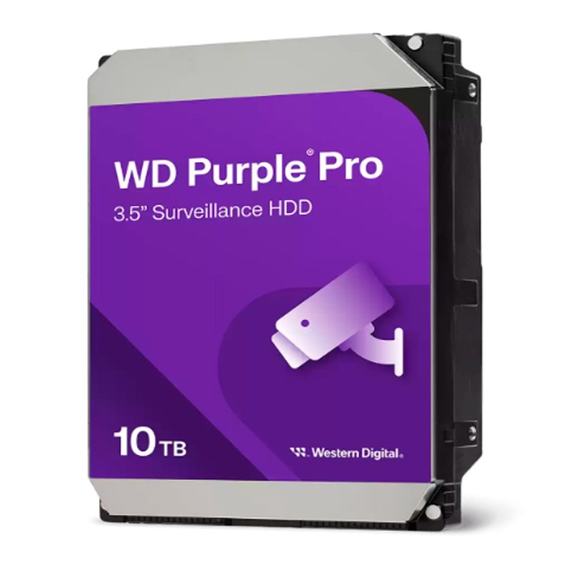 Disco duro Western Digital WD Purple Pro 10TB, SATA, 512MB Cache, 7200 rpm, 3.5”. 1-compudisa Disco duro Western Digital WD Purple Pro 10TB, SATA, 512MB Cache, 7200 rpm, 3.5”.