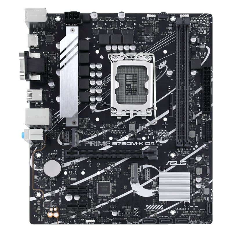 Motherboard ASUS Prime B760M-K D4, Chipset Intel B760, LGA1700, mATX 1-compudisa Motherboard ASUS Prime B760M-K D4, Chipset Intel B760, LGA1700, mATX