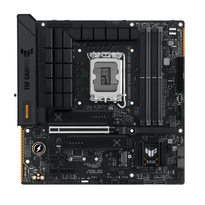 Motherboard ASUS TUF GAMING B760M-PLUS WIFI II, Chipset Intel B760, LGA1700, ATX 1-compudisa Motherboard ASUS TUF GAMING B760M-PLUS WIFI II, Chipset Intel B760, LGA1700, ATX