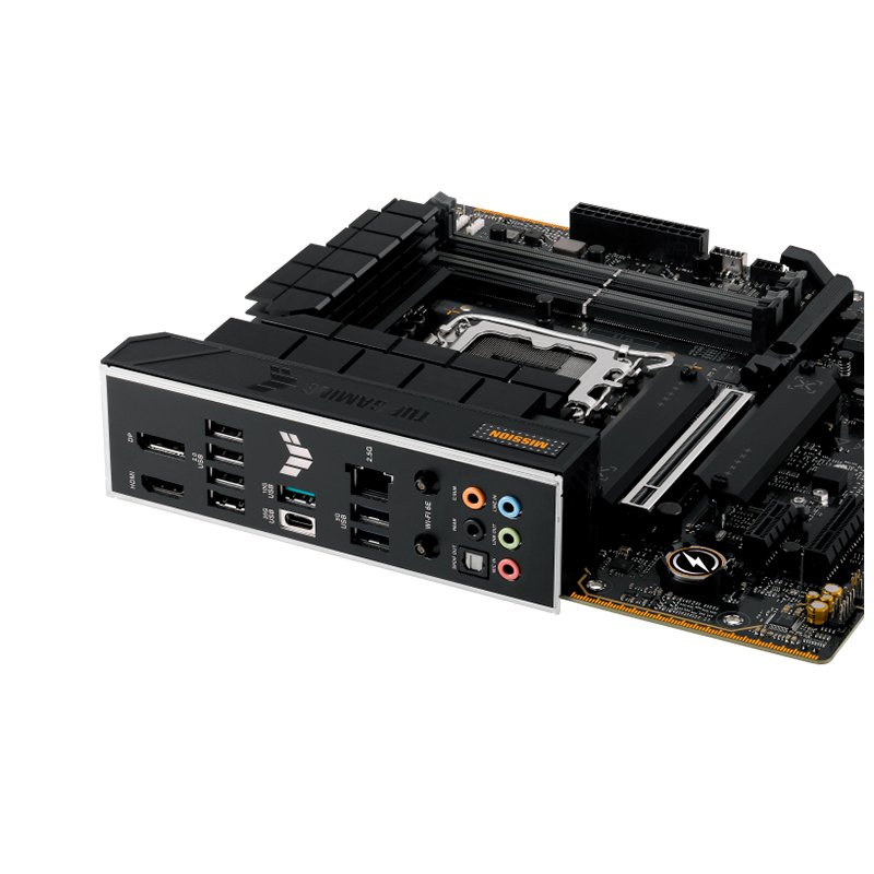 Motherboard ASUS TUF GAMING B760M-PLUS WIFI II, Chipset Intel B760, LGA1700, ATX 2-compudisa Motherboard ASUS TUF GAMING B760M-PLUS WIFI II, Chipset Intel B760, LGA1700, ATX - Imagen 2