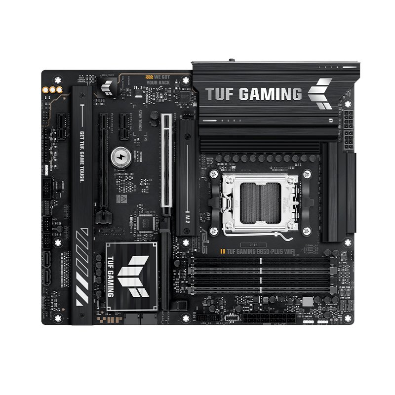 Motherboard ASUS TUF GAMING B850-PLUS WIFI , Chipset AMD B850, Socket AMD AM5, ATX 1-compudisa Motherboard ASUS TUF GAMING B850-PLUS WIFI , Chipset AMD B850, Socket AMD AM5, ATX