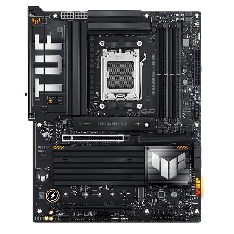 Motherboard ASUS TUF GAMING X870-PLUS WIFI, Chipset AMD X870, Socket AMD AM5, ATX 1-compudisa Motherboard ASUS TUF GAMING X870-PLUS WIFI, Chipset AMD X870, Socket AMD AM5, ATX