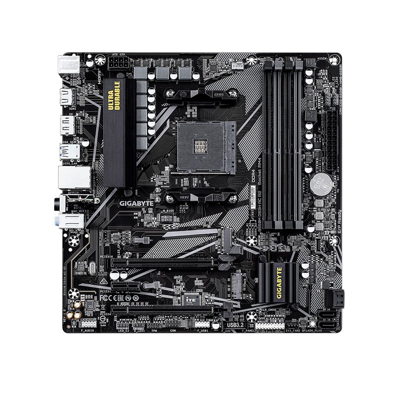 Motherboard Gigabyte B550M DS3H AC R2, Chipset AMD B550 Socket AMD AM4, micro-ATX 1-compudisa Motherboard Gigabyte B550M DS3H AC R2, Chipset AMD B550 Socket AMD AM4, micro-ATX